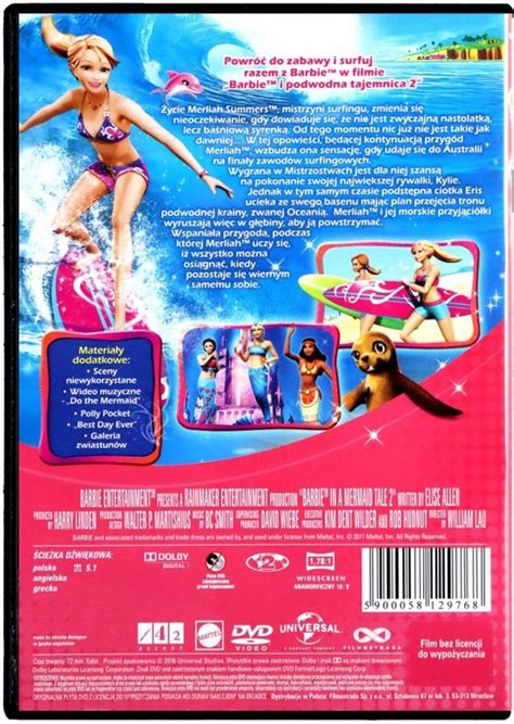 Barbie In A Mermaid Tale 2 DVD Dvd Colin Friels Dvd S Bol