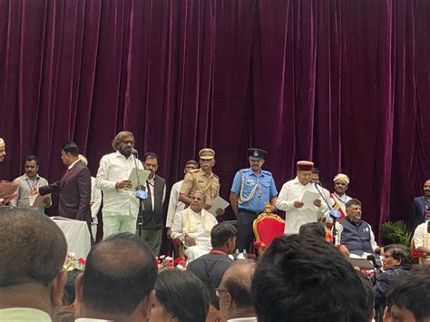 Lavanya Ballal Jain On Twitter Glimpse Of The Swearing In Ceremony Of