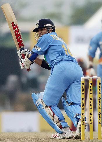 Sachin Tendulkar Flicks Off His Pads ESPNcricinfo