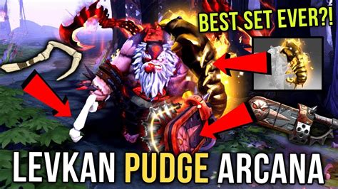 Levkan Most Expensive Pudge Set Epic Pudge Arcana Gameplay