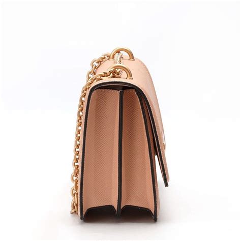 BOLSA SANTA LOLLA RISCO SANFONADA NUDE ROSADO Lojas Trend