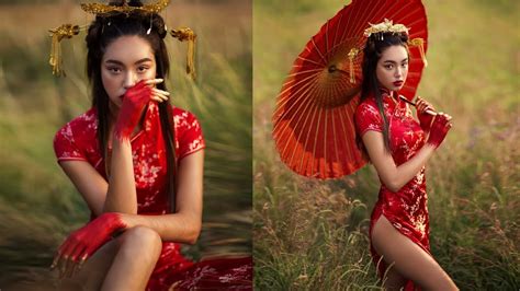 Chinese Inspired Photoshoot Behind The Scenes Youtube