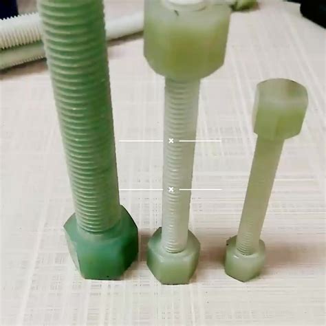 Grp Frp Fibreglass Reinforced Plastic Thread Bolts And Nuts Buy Grp