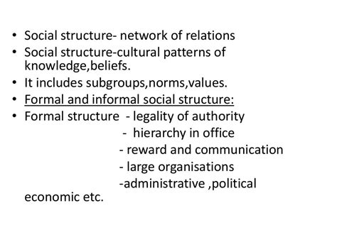 Social structure (Sociology)