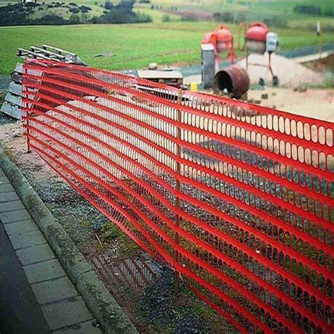 Plastic Safety Fence Plastic Mesh Net Orange Barrier Fence Shandond