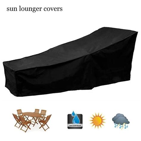 Willkey Deck chair cover,Patio Chair Covers, Out door, Heavy Duty and ...