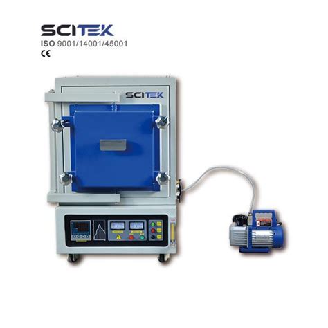 Scitek Sic Heating Rod Box Atmosphere Muffle Furnace For Laboratory