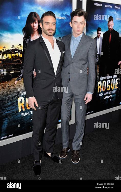 Los Angeles California Usa 26th March 2013 Joshua Sasse Matthew Beard At Arrivals For Rogue