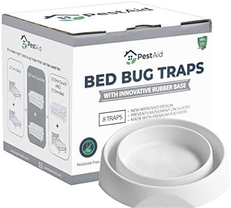 Buy Pest Aid Bed Bug Traps 8 Pack – Bed Bug Killer – Bed Bug ...