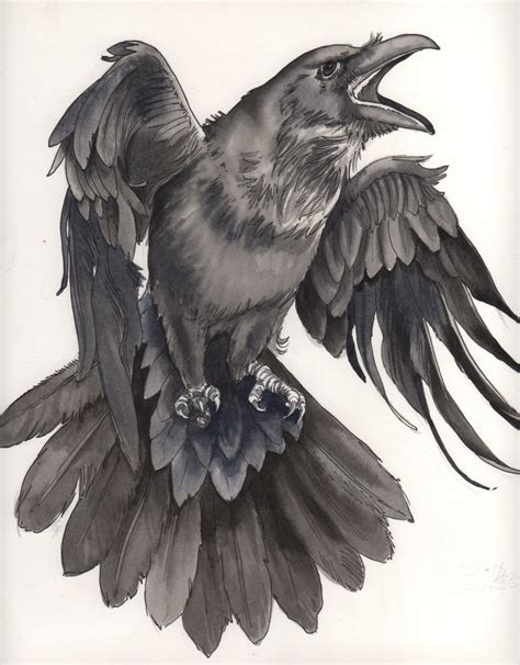 1000+ images about Tattoos: Crow / Raven on Pinterest