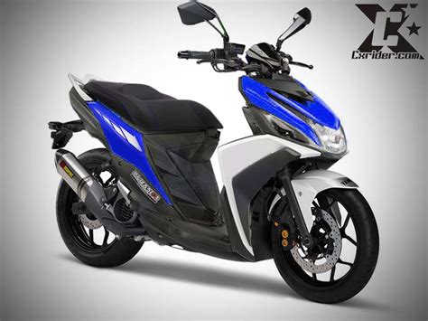 Konsep Modifikasi Yamaha Mio M3 Simple Maticfighter