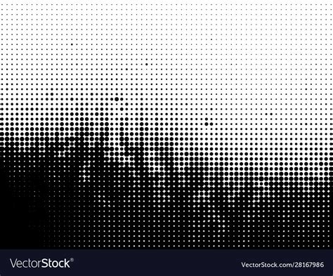 Grunge Halftone Texture Overlay Background Vector Image