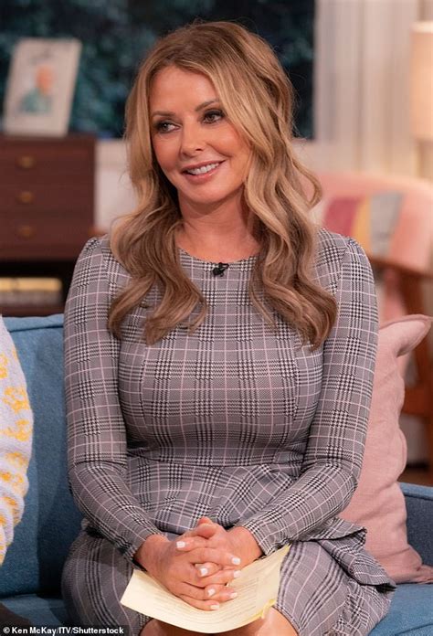 Carol Vorderman 61 Shows Off Her Gorgeous Curves Daily Mail Online