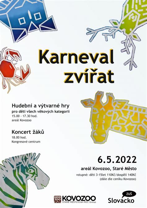 PŘIPRAVUJEME Karneval zvířat Kovozoo