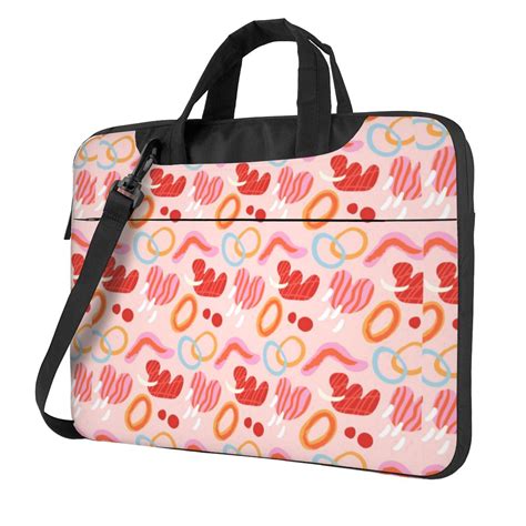 Zicancn Laptop Case 156 Inch Cutout Collage Geometric Heart Work