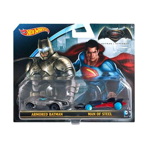 Mattel Hot Wheels DC Universe Vehicles Batman Vs Superman DJP09 Spar Toys