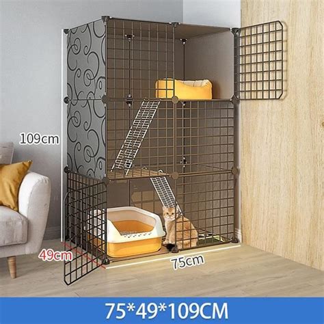 Cage Pour Chat Exterieur Cage A Lapin Etages Cage En M Tal Pour