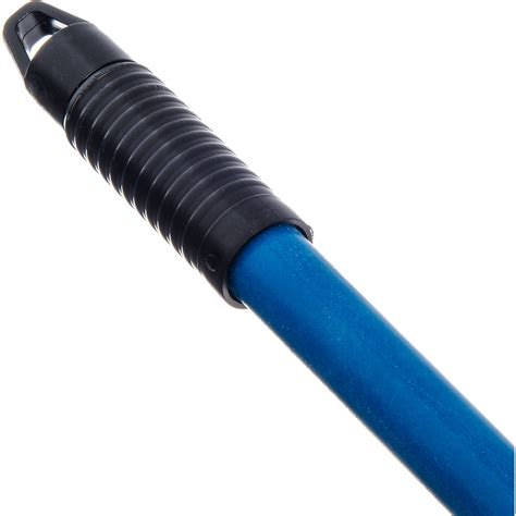 36211314 Fiberglass Dust Mop Handle With Clip On Connector 60 Blue Carlisle Foodservice