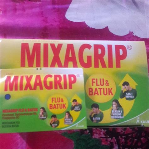 Jual Mixagrip Obat Flu Dan Batuk Isi 4 Kaplet Shopee Indonesia