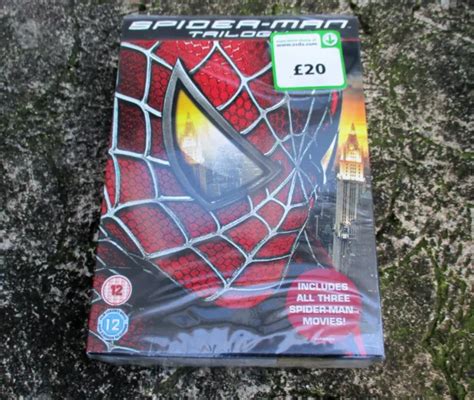 Spider Man Trilogy Dvd 2007 3 Disc Set Box Set New And Sealed £11