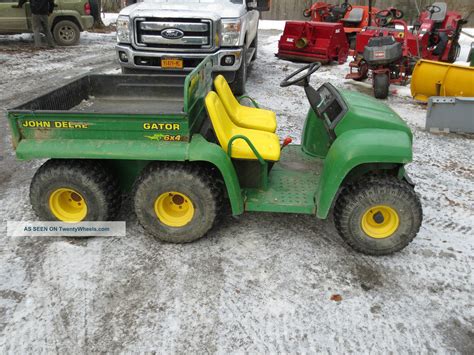 John Deere Gator 4x6 4x4 Gas Kawasaki Dump Utility Mini Truck Utv Atv