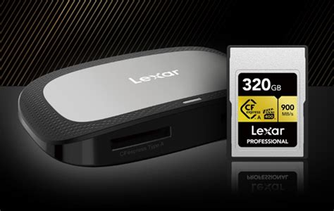 Just Announced New Lexar Professional CFexpress Type A GOLD 320GB