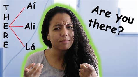 Three Different Ways To Say There In Portuguese Youtube