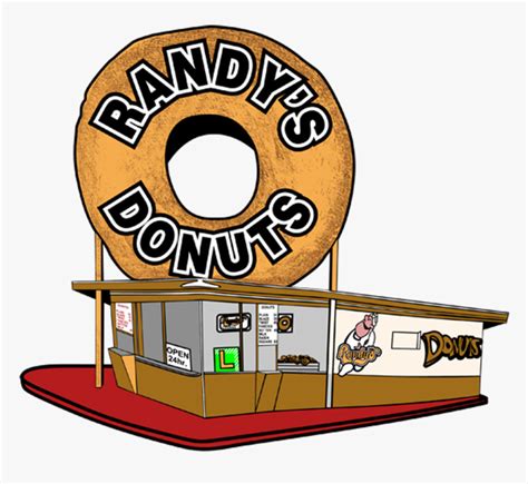 Randys Donuts Logo Hd Png Download Kindpng