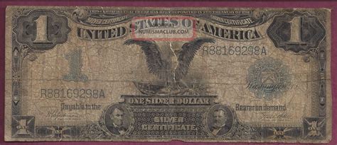 Series Silver Certificate Black Eagle Fr Vg