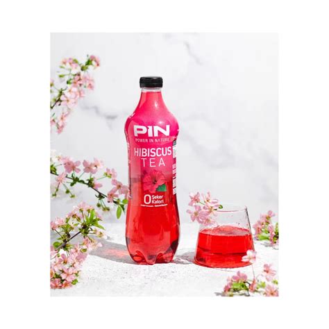 Pin Hibiskus Çayı Şekersiz 1 Litre X 6 Adet