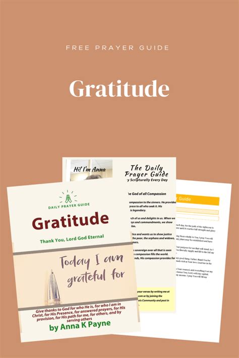 Gratitude Daily Prayer Guide - AP Creations Hub