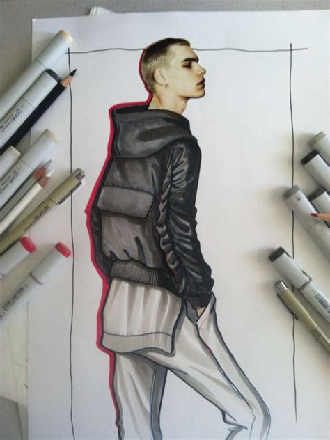 Fear Of God La Illustration By Paul Keng Fashion Illustration