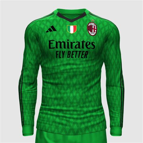 AC Milan 24 25 GK Kit FIFA 23 Kit Creator Showcase