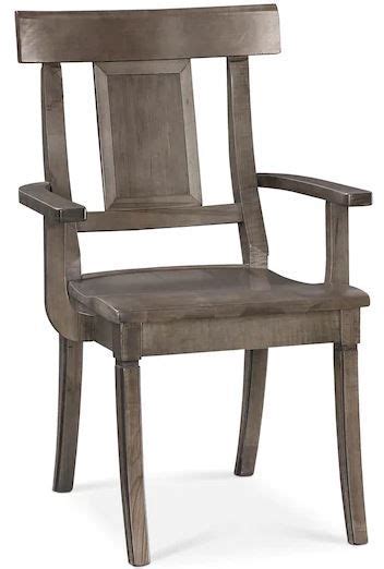 Bassett® Furniture Baxter Greylan Maple Arm Chair Fischer Furniture Rapid City Sd