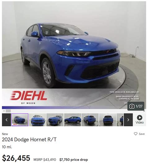 You Could Save Over 16000 On A New Dodge Hornet Right Now The Autopian