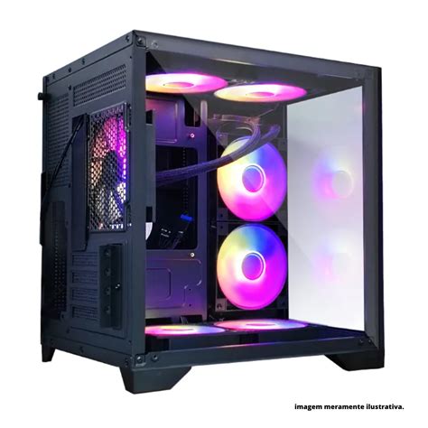 Gabinete Matx Brazilpc Gamer Bpc Cooler Sem Fonte Preto Br