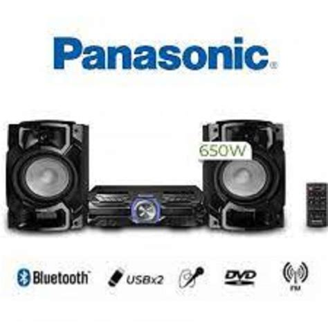 Minicomponente Panasonic Watts Akx Negro Jl Lujo