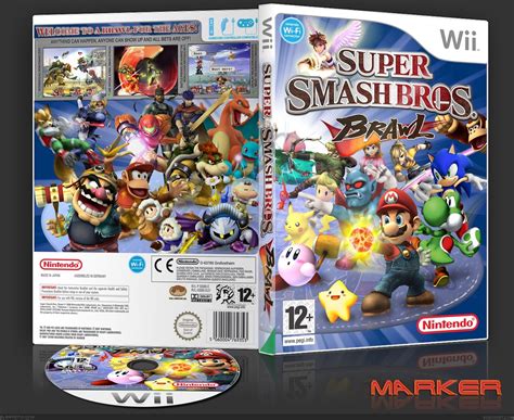 Viewing Full Size Super Smash Bros Brawl Box Cover