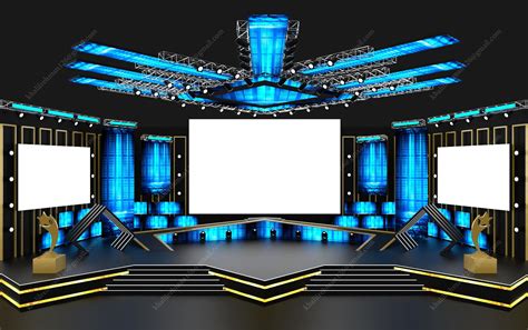 Tv Set Design Stage Set Design Logo Design Purple Background Images