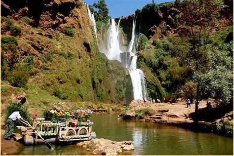 Tagesausflug Zu Den Ouzoud Wasserf Llen Ab Marrakesch Mit Bootsfahrt