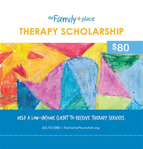 Therapy Scholarship - The Family Place Utah