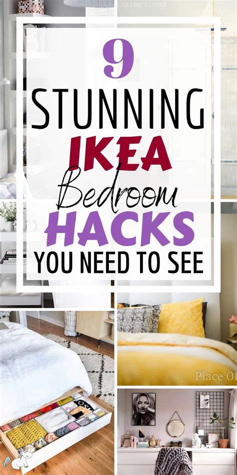 9 Best Ikea Bedroom Hacks You Need To See Ikea Hack Bedroom Ikea