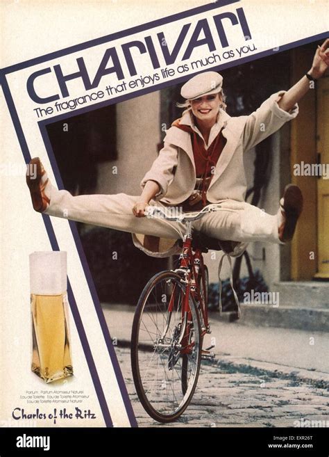 1970s Uk Charles Of The Ritz Magazine Advert Stock Photo Alamy