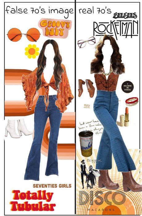 RealvsFake 70s Fashion Outfit ShopLook 70s Inspired Fashion 70s