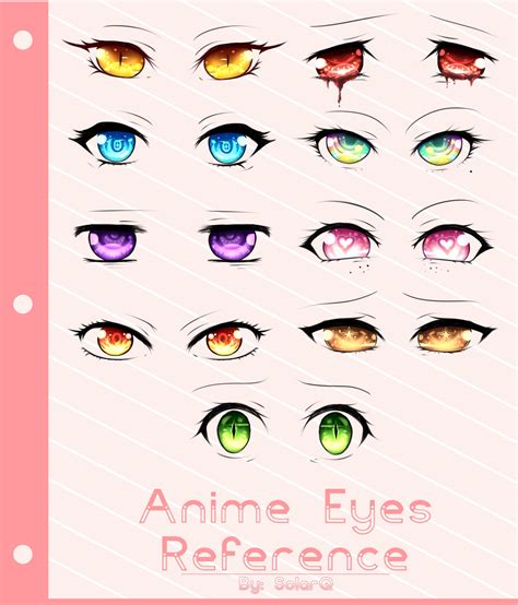 Anime Eye Reference