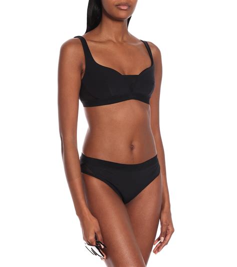 Stella McCartney Mesh Trimmed Bikini Top Stella McCartney