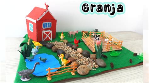 Como Hacer La Maqueta De Una Granja Youtube