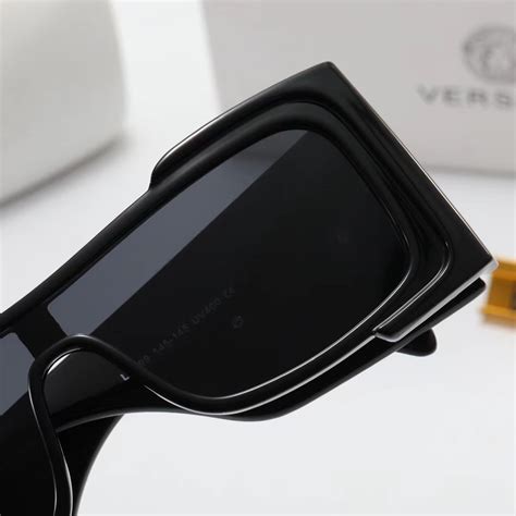 Versace Maxi Medusa Biggie Shield Sunglasses