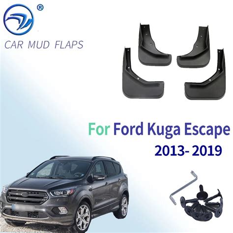 Set Mudflaps For Ford Kuga Escape 2013 2014 2015 2016 2017 2018 2019