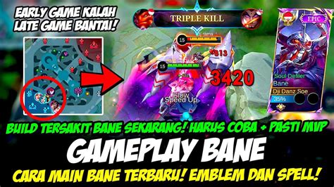 Ni Build Tersakit Bane Sekarang Bane Comeback Cara Main Bane Terbaru